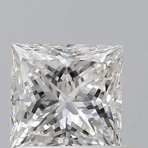 0.7ct PRINCESS F VVS2 Natural diamond