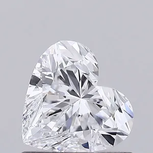0.59ct HEART D VVS2 Lab diamond