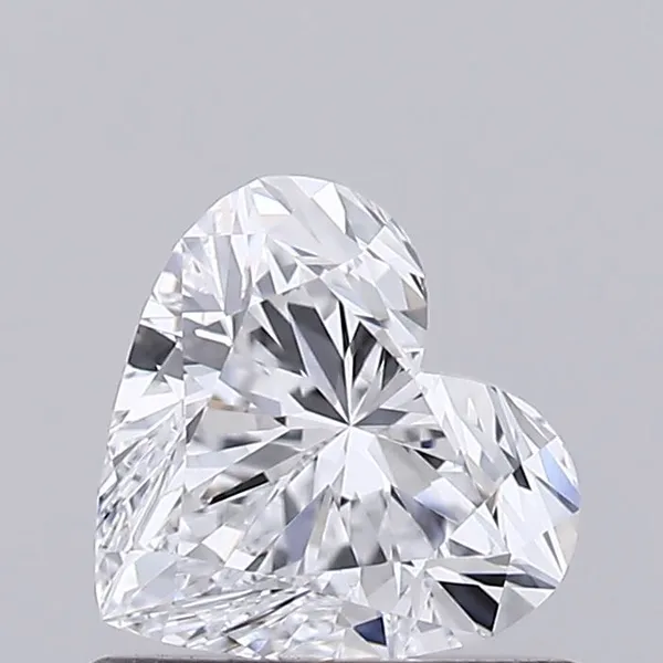 0.59ct HEART D VVS2 Lab diamond