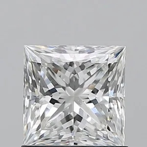1.06ct PRINCESS H SI1 Natural diamond