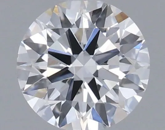 0.46ct ROUND Fancy Vivid Blue VS1 Coloured Lab diamond