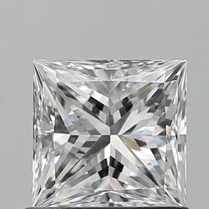 0.91ct PRINCESS F VS1 Natural diamond