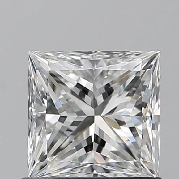 0.91ct PRINCESS F VS1 Natural diamond