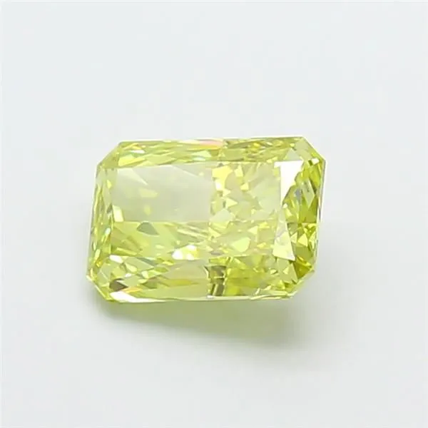 1.31ct RADIANT Fancy Intense Yellow VS2 Coloured Lab diamond