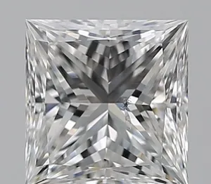 0.9ct PRINCESS F SI2 Natural diamond