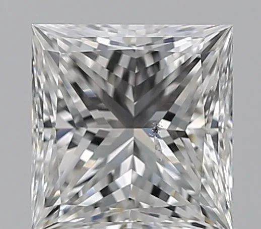 0.9ct PRINCESS F SI2 Natural diamond