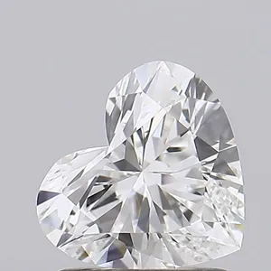 1.1ct HEART F VVS2 Lab diamond