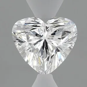 0.97ct HEART D VVS2 Lab diamond