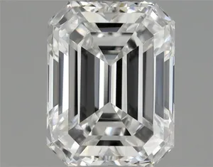0.46ct EMERALD E VS2 Natural diamond