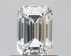 0.7ct EMERALD E SI1 Natural diamond
