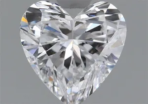 1.04ct HEART D VVS1 Lab diamond
