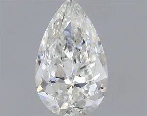 0.51ct PEAR H SI1 Natural diamond
