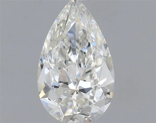 0.51ct PEAR H SI1 Natural diamond