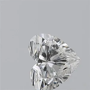 0.84ct HEART F VVS1 Natural diamond