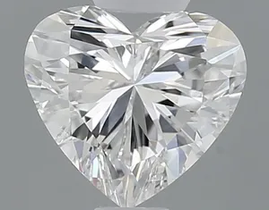 0.55ct HEART D VVS1 Lab diamond