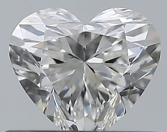 0.42ct HEART F IF Natural diamond
