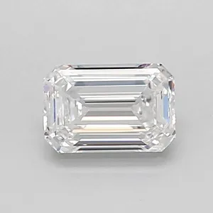 0.57ct EMERALD D IF Lab diamond