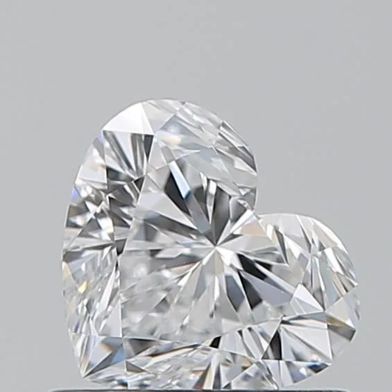 0.70ct HEART D VS2 Natural diamond