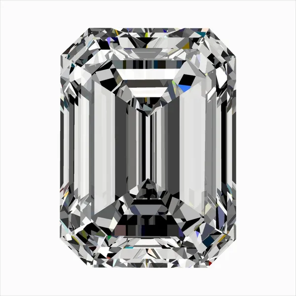 0.3ct EMERALD E VVS2 Natural diamond