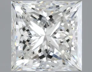 1.51ct PRINCESS G SI1 Natural diamond