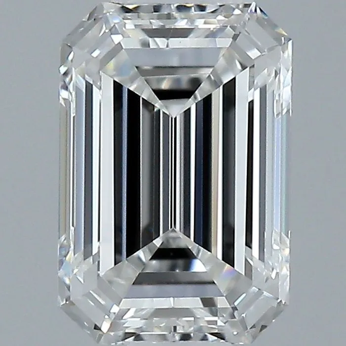 0.53ct EMERALD F VS1 Natural diamond
