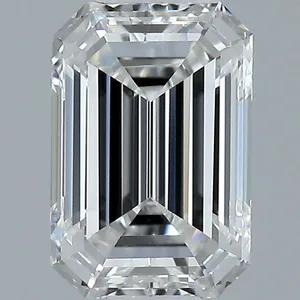 0.53ct EMERALD F VS1 Natural diamond