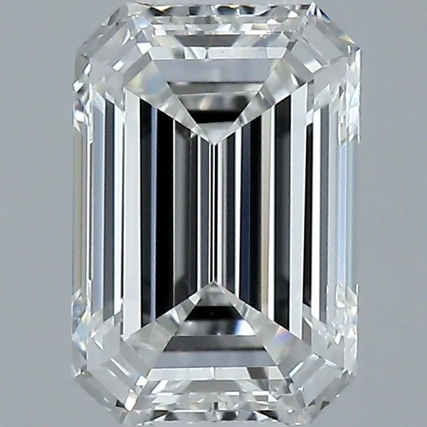 0.53ct EMERALD F VS1 Natural diamond