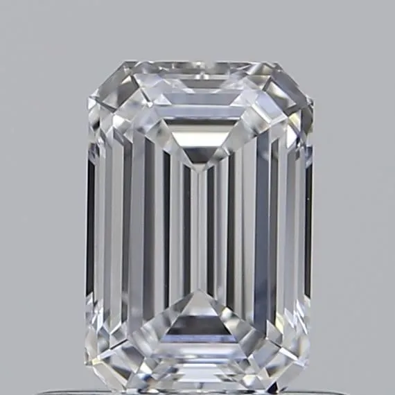 0.52ct EMERALD D IF Lab Grown diamond