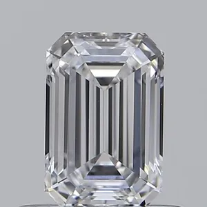 0.52ct EMERALD D IF Lab diamond