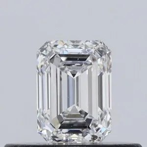 0.3ct EMERALD D VVS2 Natural diamond