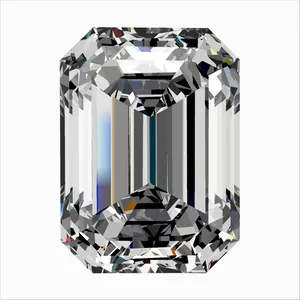 0.4ct EMERALD F VS2 Natural diamond