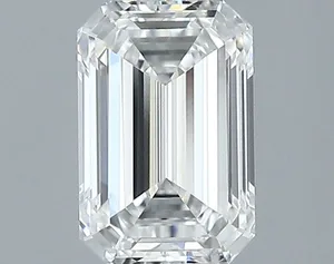 0.4ct EMERALD E VVS2 Natural diamond