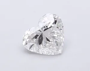 1ct HEART F VVS2 Lab diamond