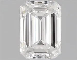 0.5ct EMERALD D VVS2 Natural diamond