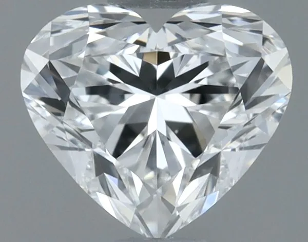 0.41ct HEART E VVS2 Natural diamond