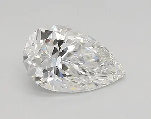 0.64ct PEAR E VVS1 Lab diamond