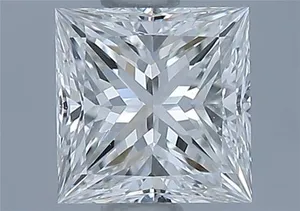 0.7ct PRINCESS G VVS2 Natural diamond