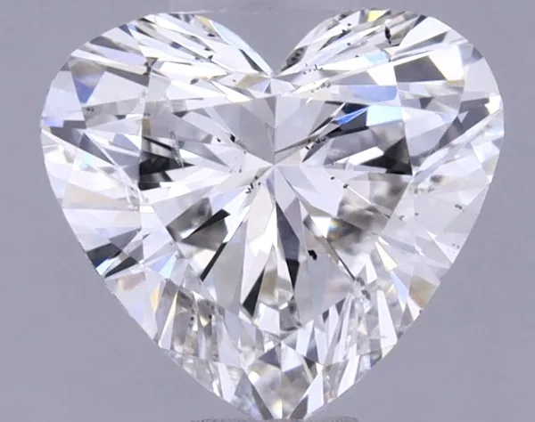 0.7ct HEART G SI1 Lab diamond