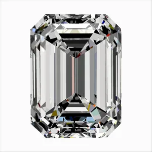 0.31ct EMERALD F VVS2 Natural diamond