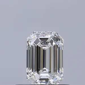 0.5ct EMERALD D VVS2 Natural diamond