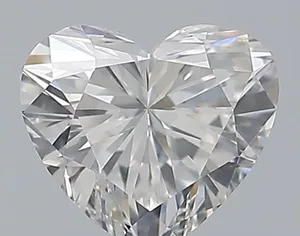 0.38ct HEART F SI1 Natural diamond