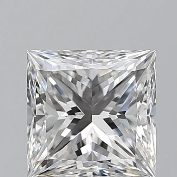 1.06ct PRINCESS F VVS2 Natural diamond