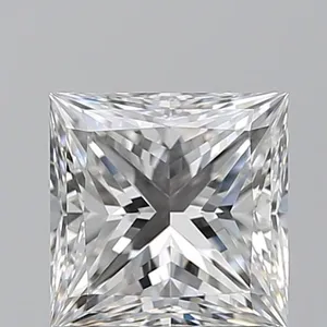 1.06ct PRINCESS F VVS2 Natural diamond