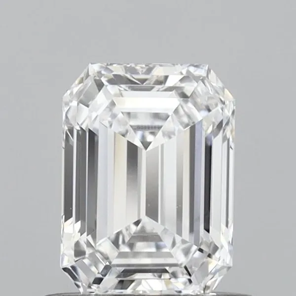 0.69ct EMERALD D VS1 Lab diamond