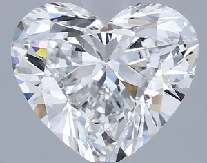 1.3ct HEART E VVS1 Lab diamond