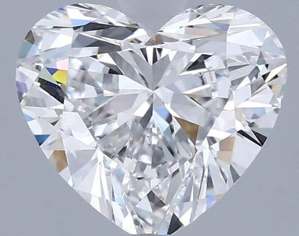 1.3ct HEART E VVS1 Lab diamond