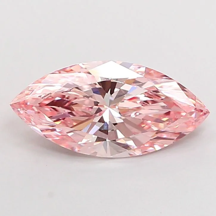 2.01ct MARQUISE Fancy Vivid Pink VVS2 Coloured Lab diamond