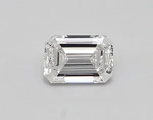0.44ct EMERALD D VVS1 Lab diamond