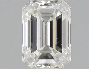 0.6ct EMERALD H SI1 Natural diamond