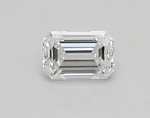 0.33ct EMERALD D VVS1 Lab diamond